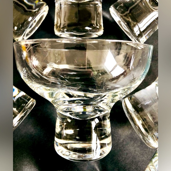 Sur La Table, contemporary fruit, dessert, salad bowls 8 oz. Each Set of eight - Picture 2 of 16